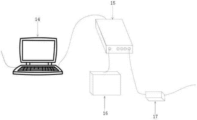 Intravascular virtual endoscope imaging system based on electromagnetic positioning composite conduit and working method of system