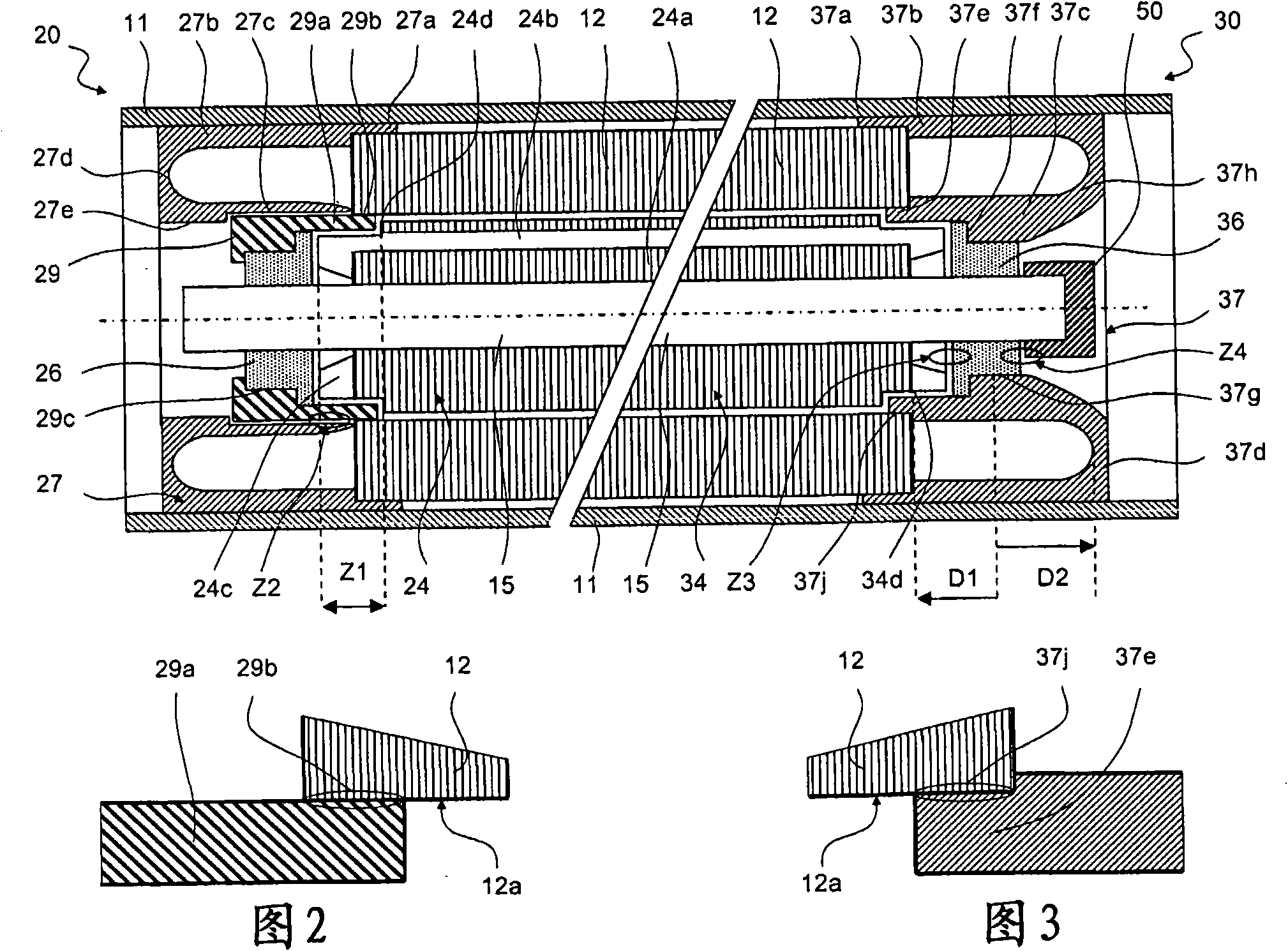 Bi-directional tubular type induction motor for home-automation