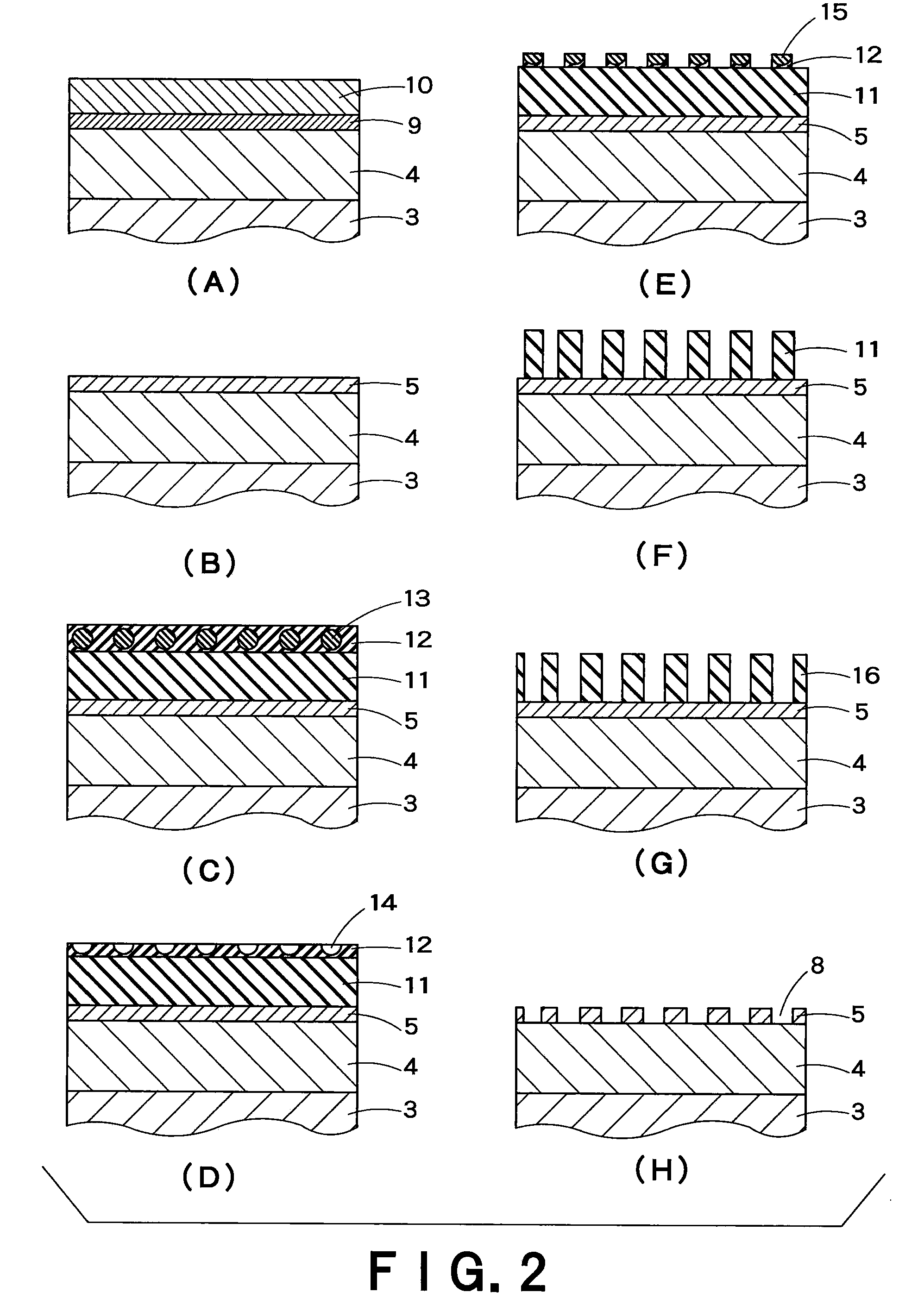 Semiconductor light-emitting element and process for production thereof