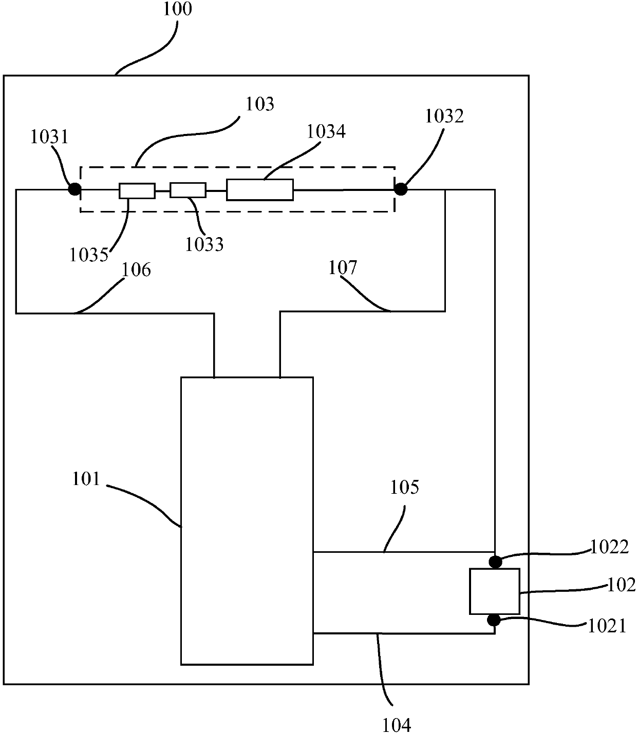 Circuit and method for detecting current in battery high-voltage circuit, detector, battery device, carrying tool and computer storage readable medium