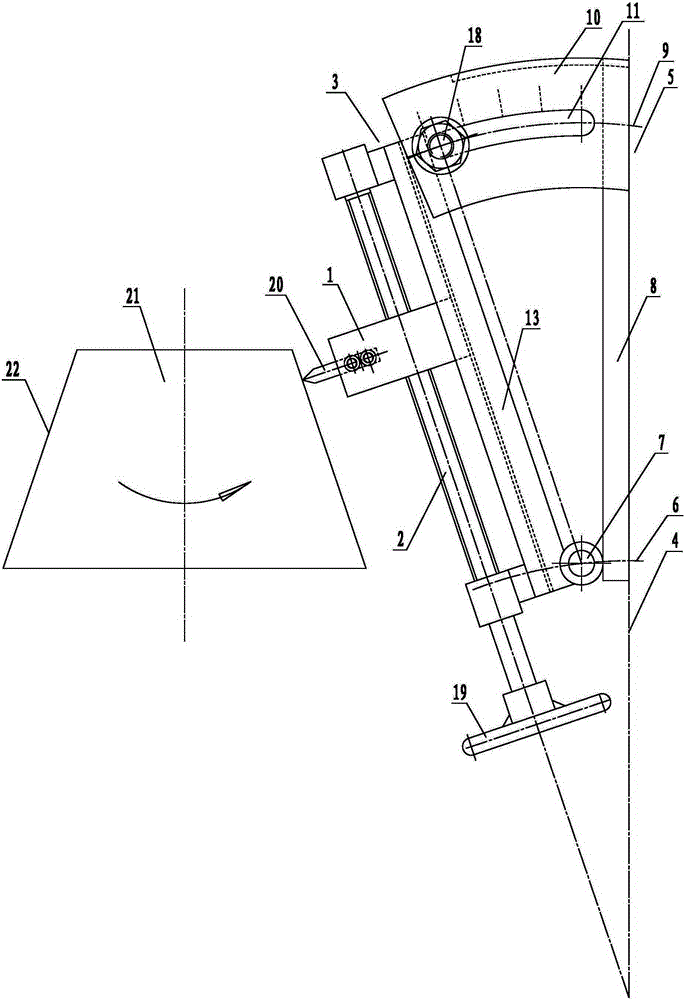 Processing tooling for rotary kiln retaining wheel