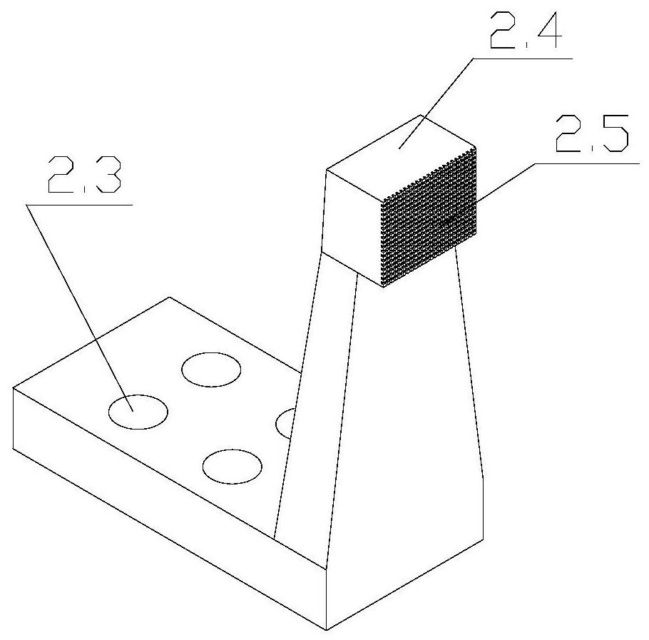 Micro gripper with biomimetic superhydrophobic structure and method for making its jaw end face