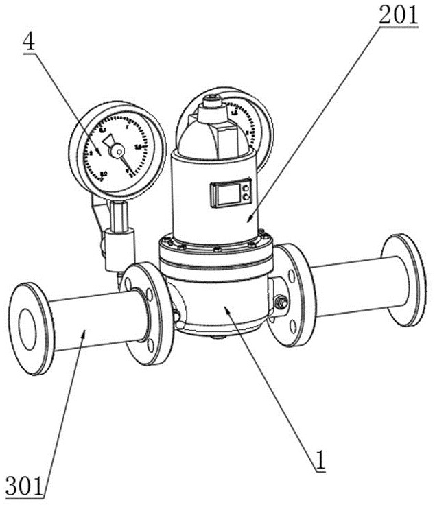 Crude oil metering valve