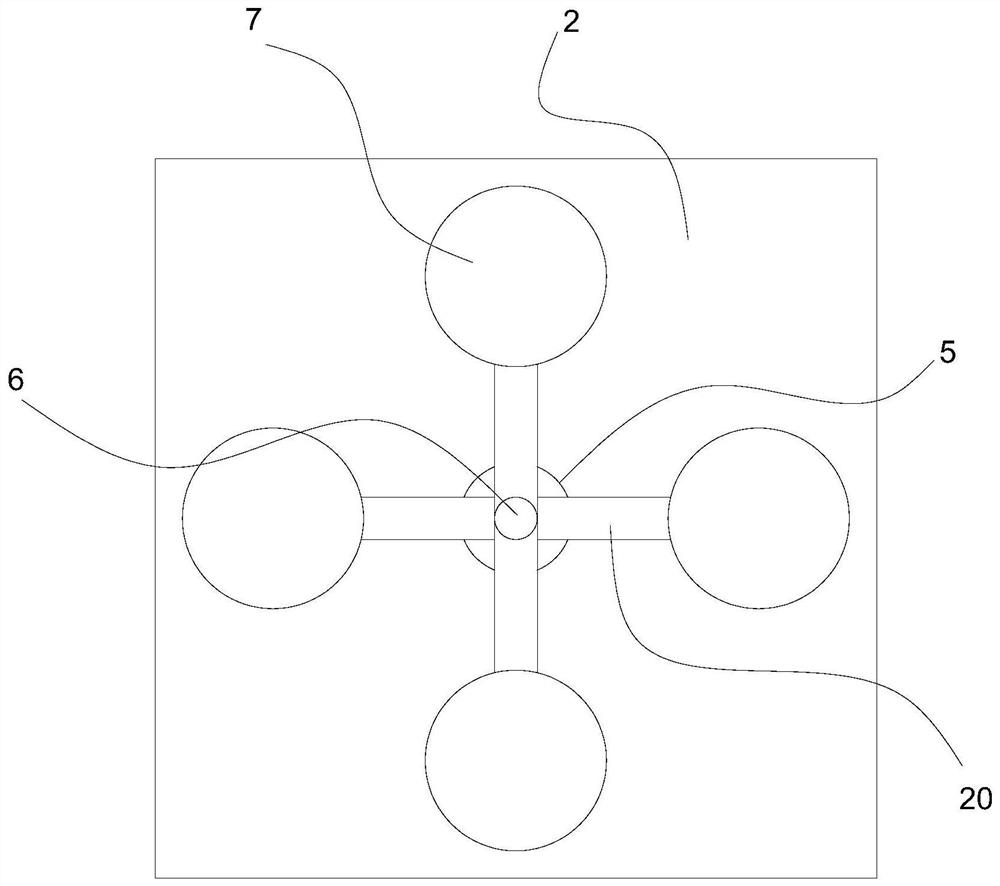 Three-dimensional shock insulation support