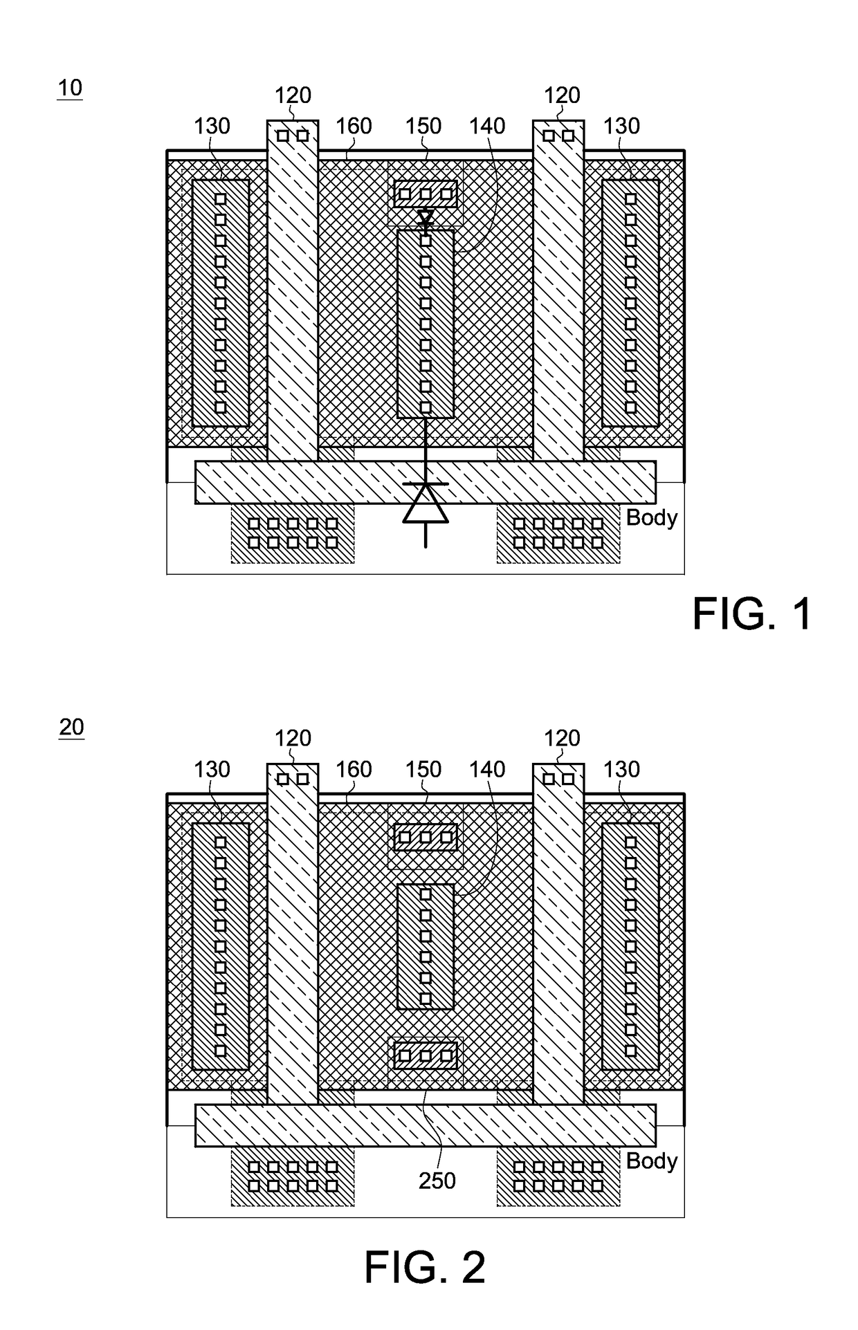 Layout structure for electrostatic discharge protection