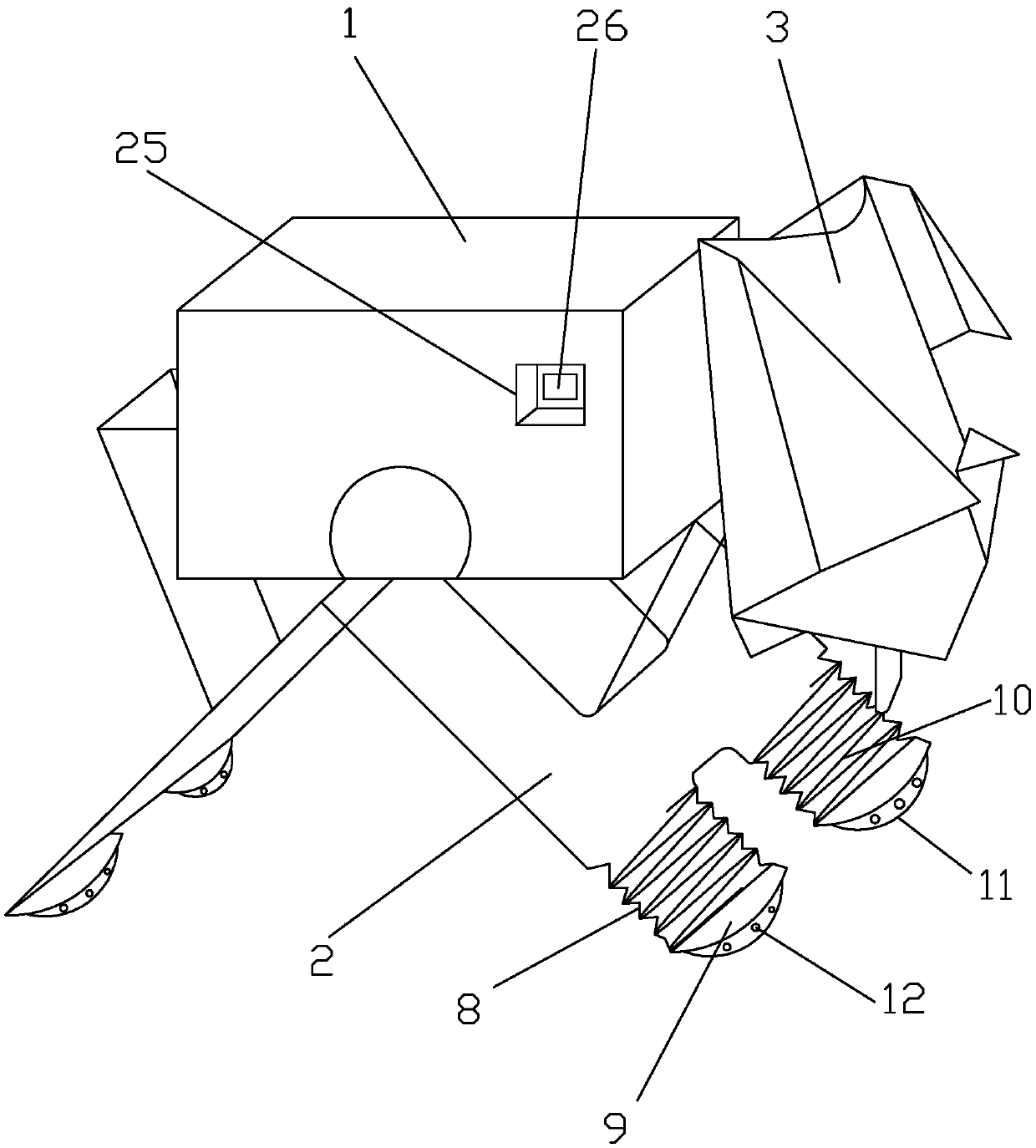 Origami robot with voice control and obstacle avoidance functions