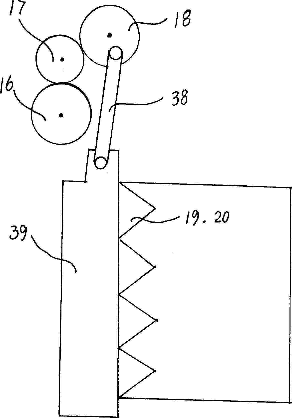 Two-cutter parallel-cutting harvester of cutting and pulverizing for stem or straw green fodder