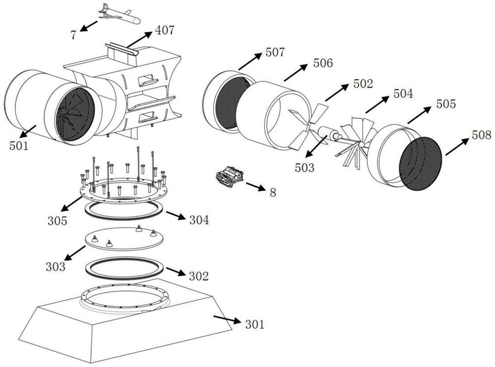 Subsea base platform with ocean current power generation