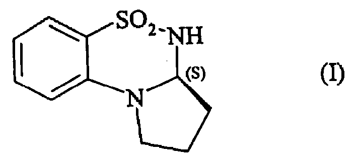 Method for synthe sizing (3aS)-5, 5-dioxo-2, 3, 3a, 4-tetrahydric-1H-pyrrolo [2,1-c] [1,2,4] benzodiazine