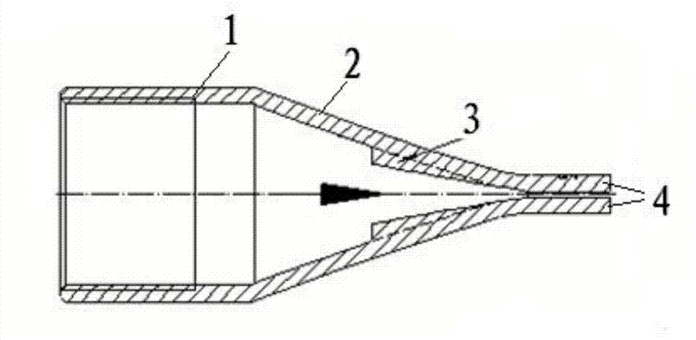 Large-spreading-angle foam fire-extinguishing sprayer