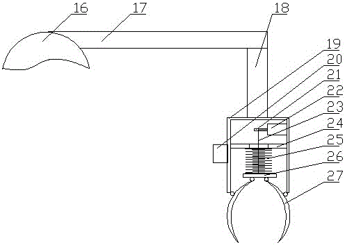 Self-induced type bird-preventing device