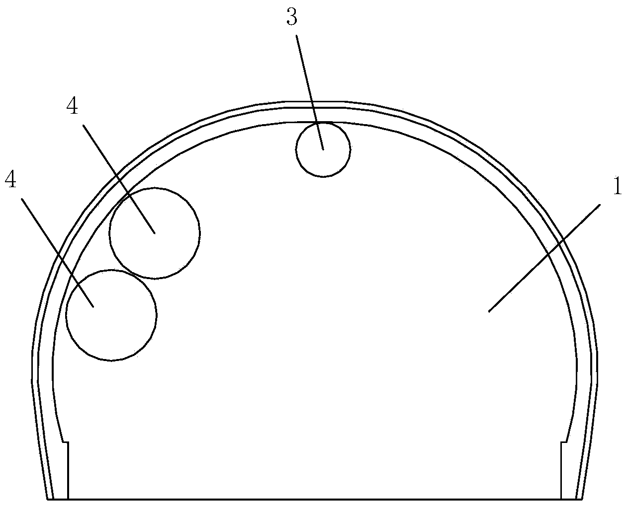 Long tunnel fast construction process