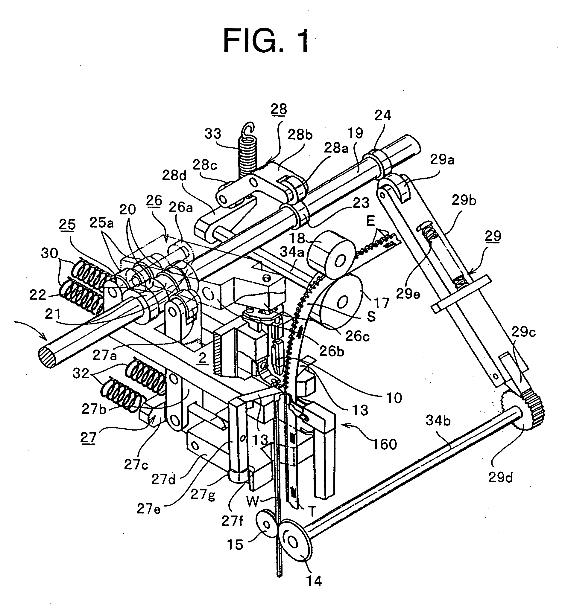 Continuous manufacturing apparatus for fastener stringer