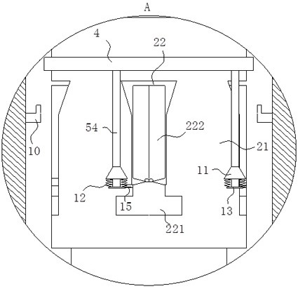 A negative pressure setting packer