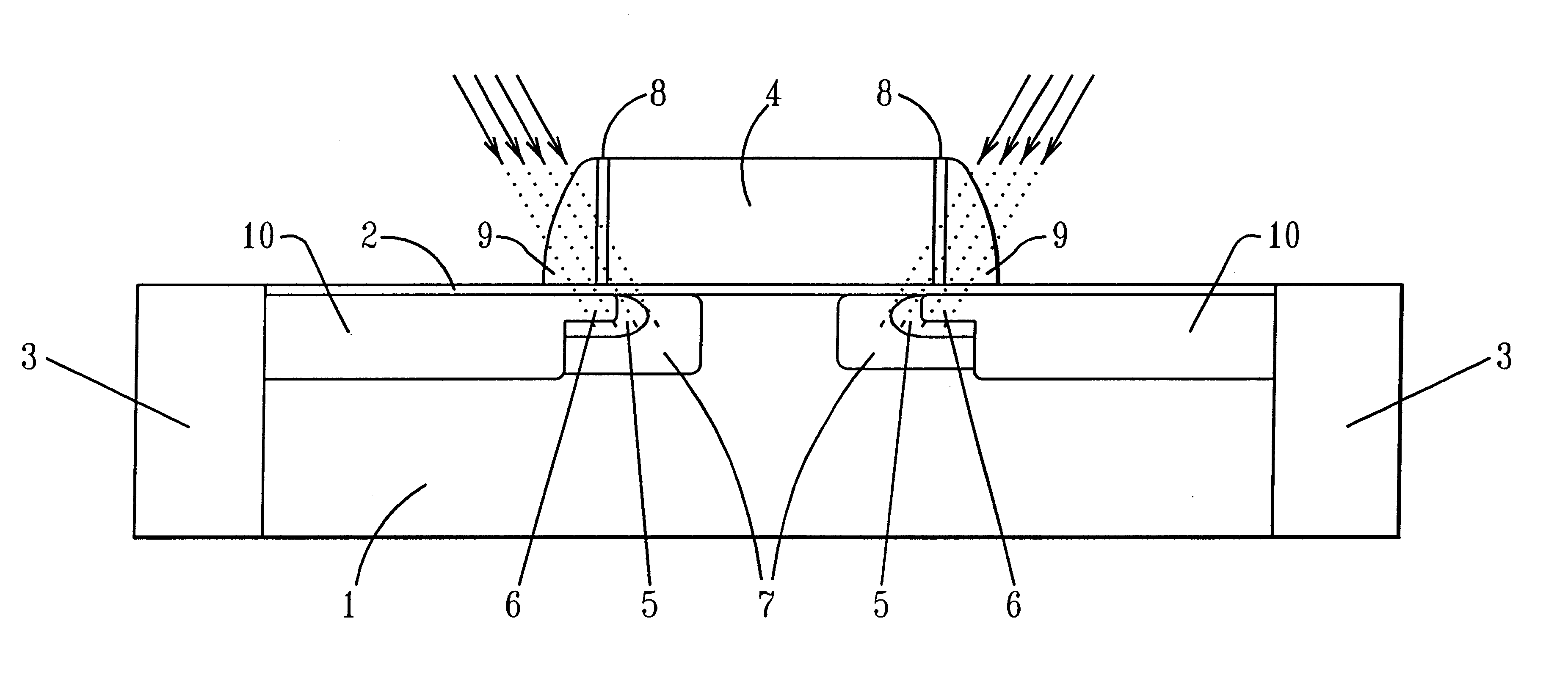 Forming steep lateral doping distribution at source/drain junctions