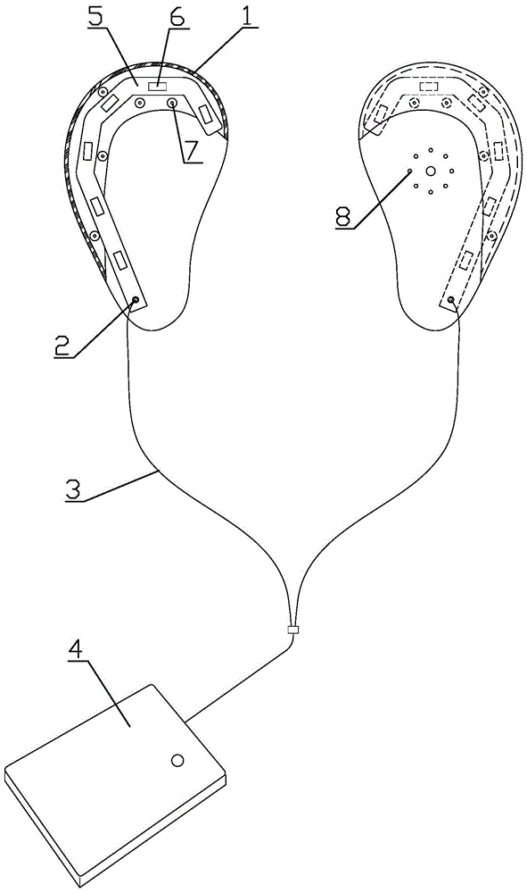 Health earcaps with function of physical therapy