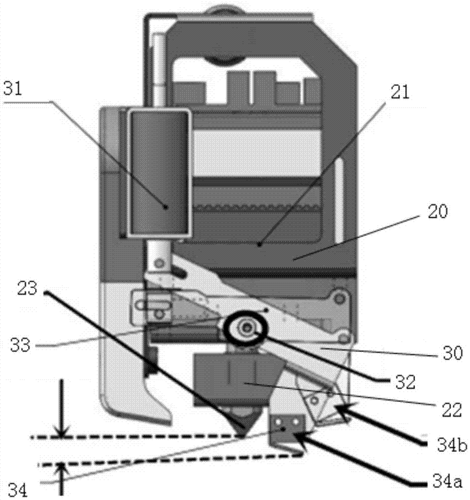 Automatic leveling method and leveling device for 3D print