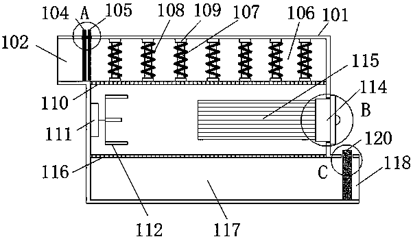 Novel vehicle-mounted air conditioner