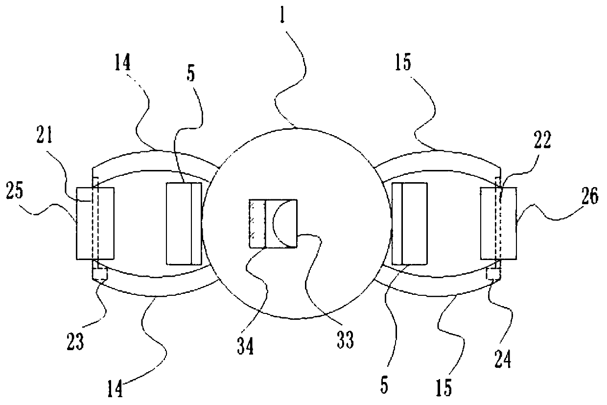 A self-propelled stretching skin preparation device for neurosurgery