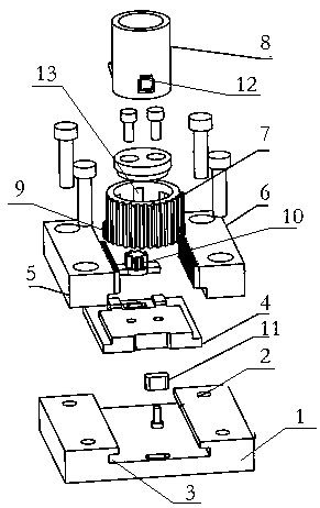 Automobile center control display screen adjustment mechanism