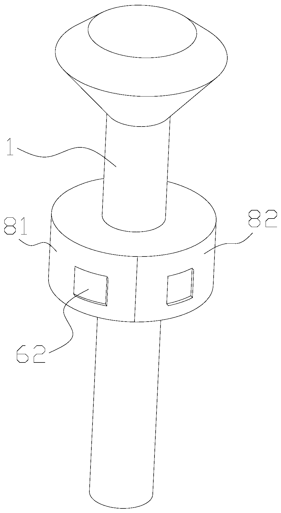 A converter oxygen lance