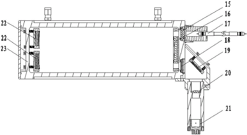 Ultralow discharged flue gas analyzer based on ultraviolet multiple reflection pool technique