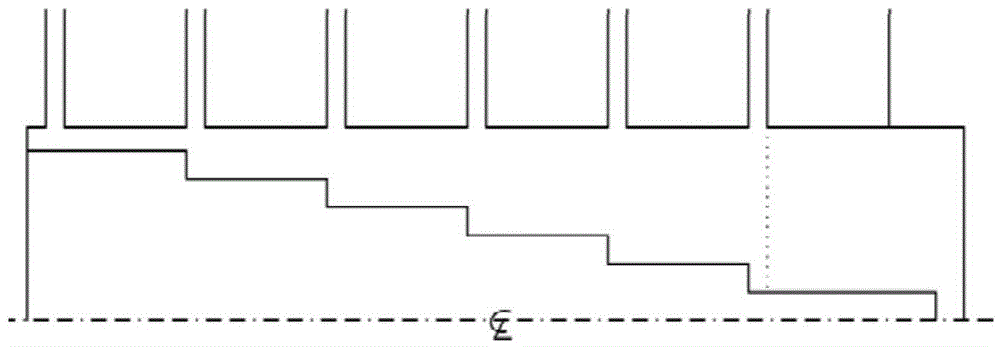 Secondary inner cylinder having high voltage superposition efficiency