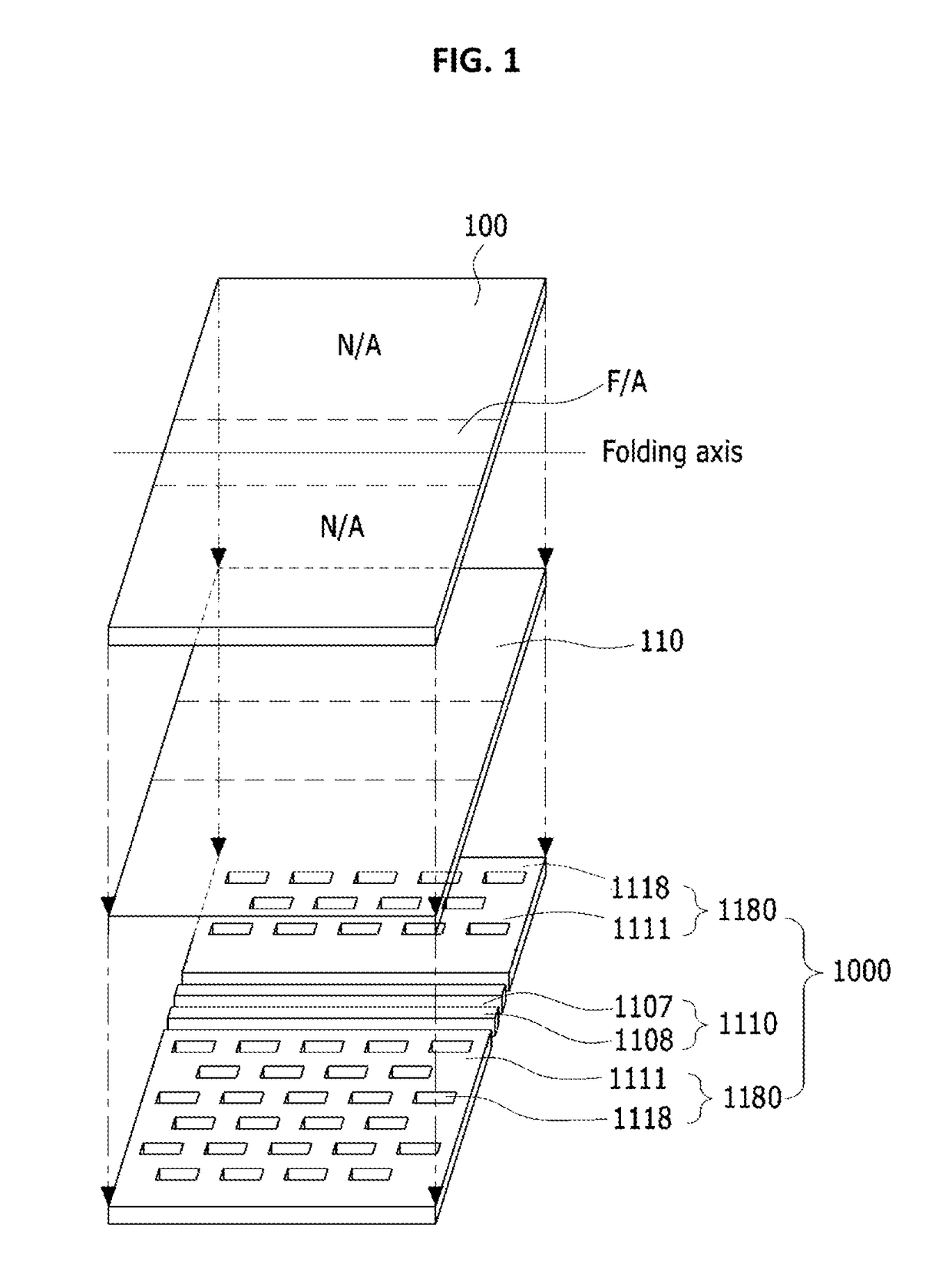 Foldable display device