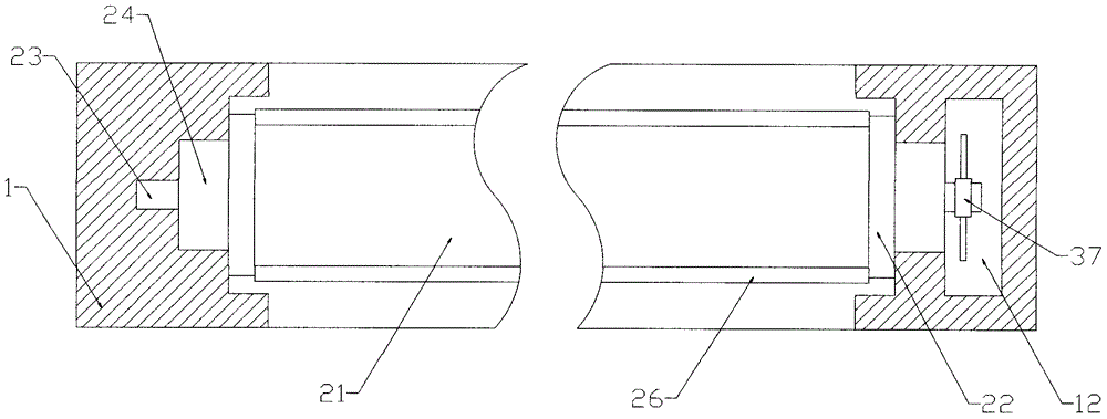 Folding type self-regulation window structure for intelligent building outer wall vertical face