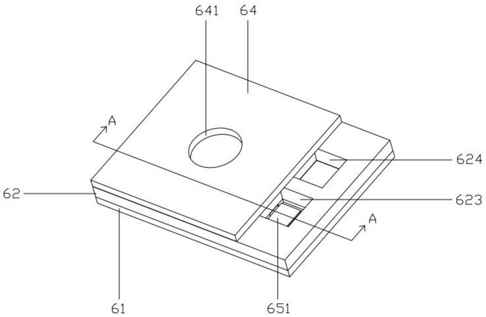 A kind of differential pressure contact mems capacitive film vacuum gauge