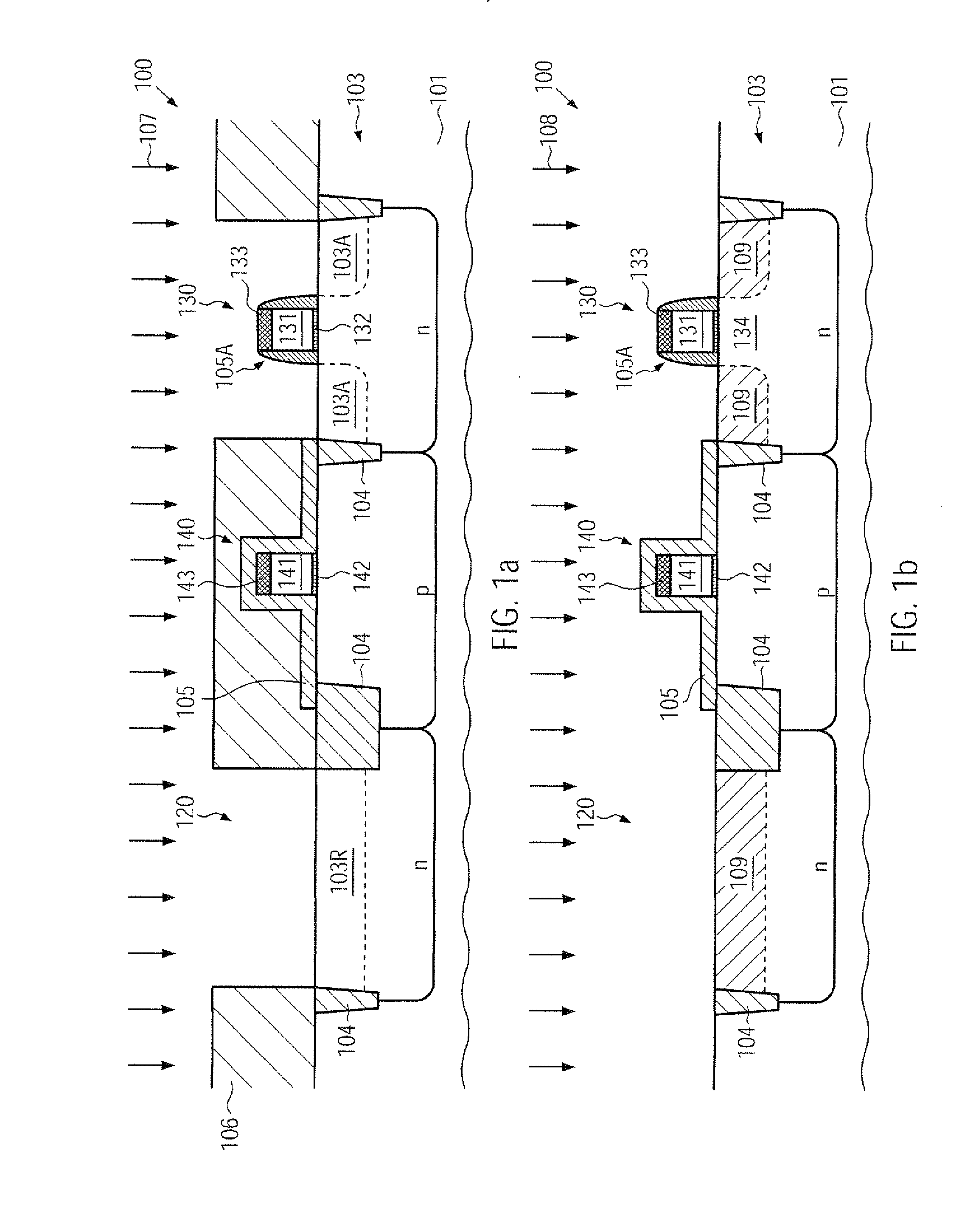 Temperature monitoring in a semiconductor device by using a pn junction based on silicon/germanium materials