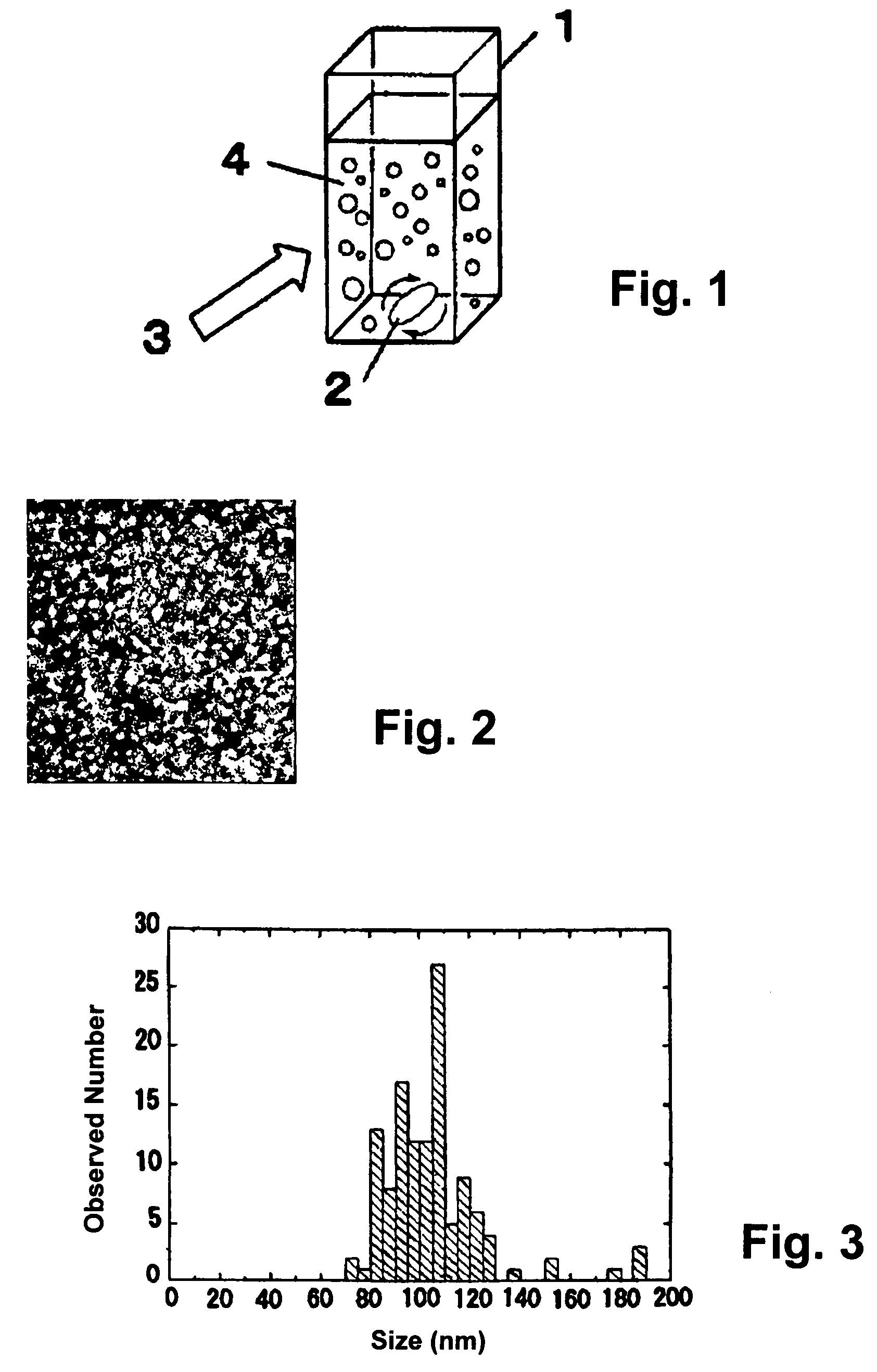 Method of producing medicinal nanoparticle suspension