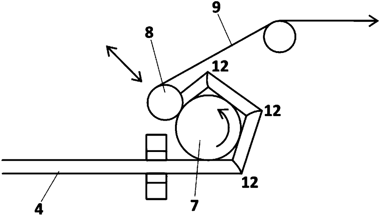 Method for obtaining round collagen casing and casing obtained by the same