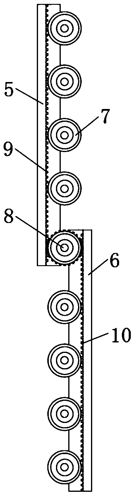 Auxiliary display device for English phonetic symbol special practice