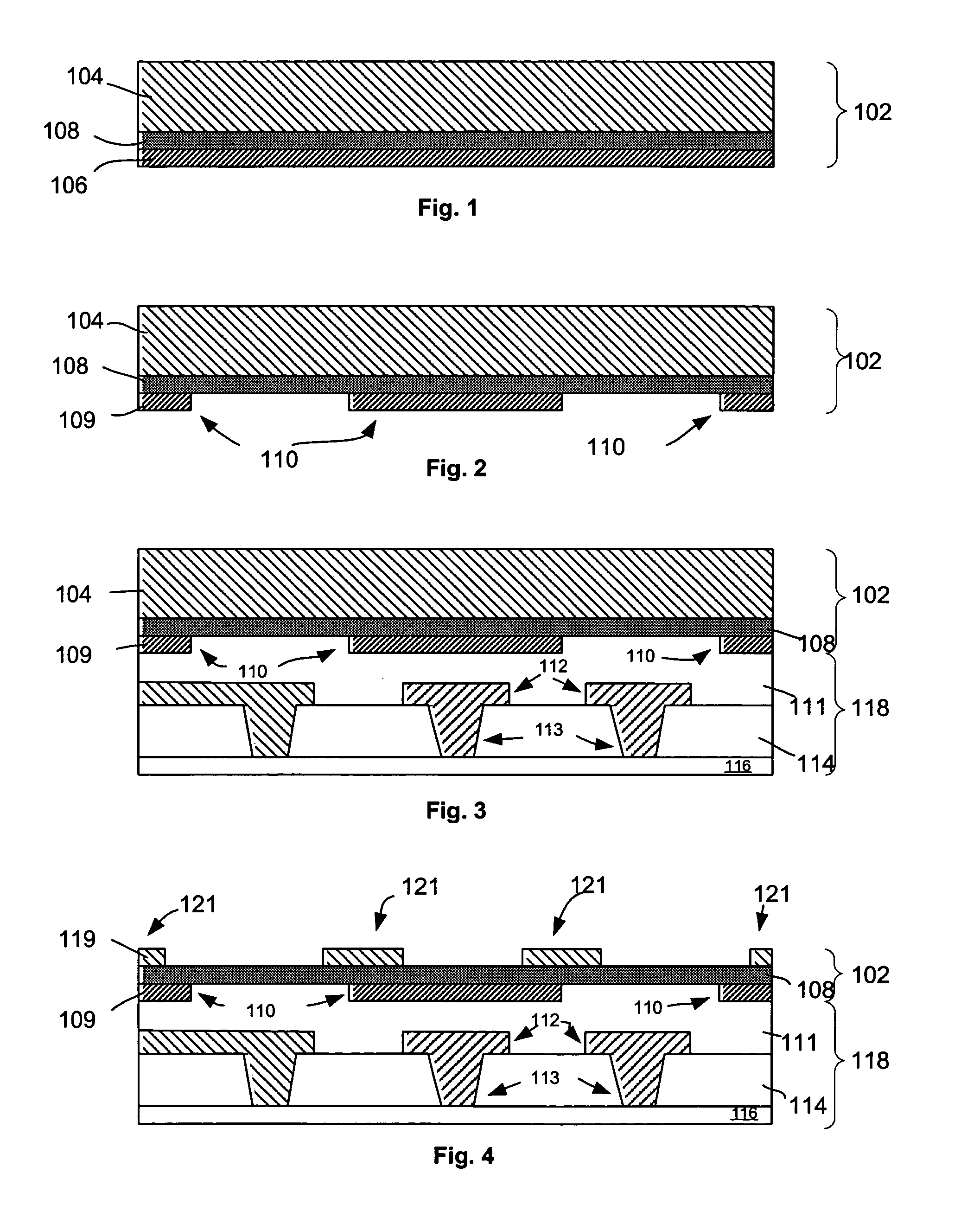 Method of providing a via opening in a dielectric film of a thin film capacitor