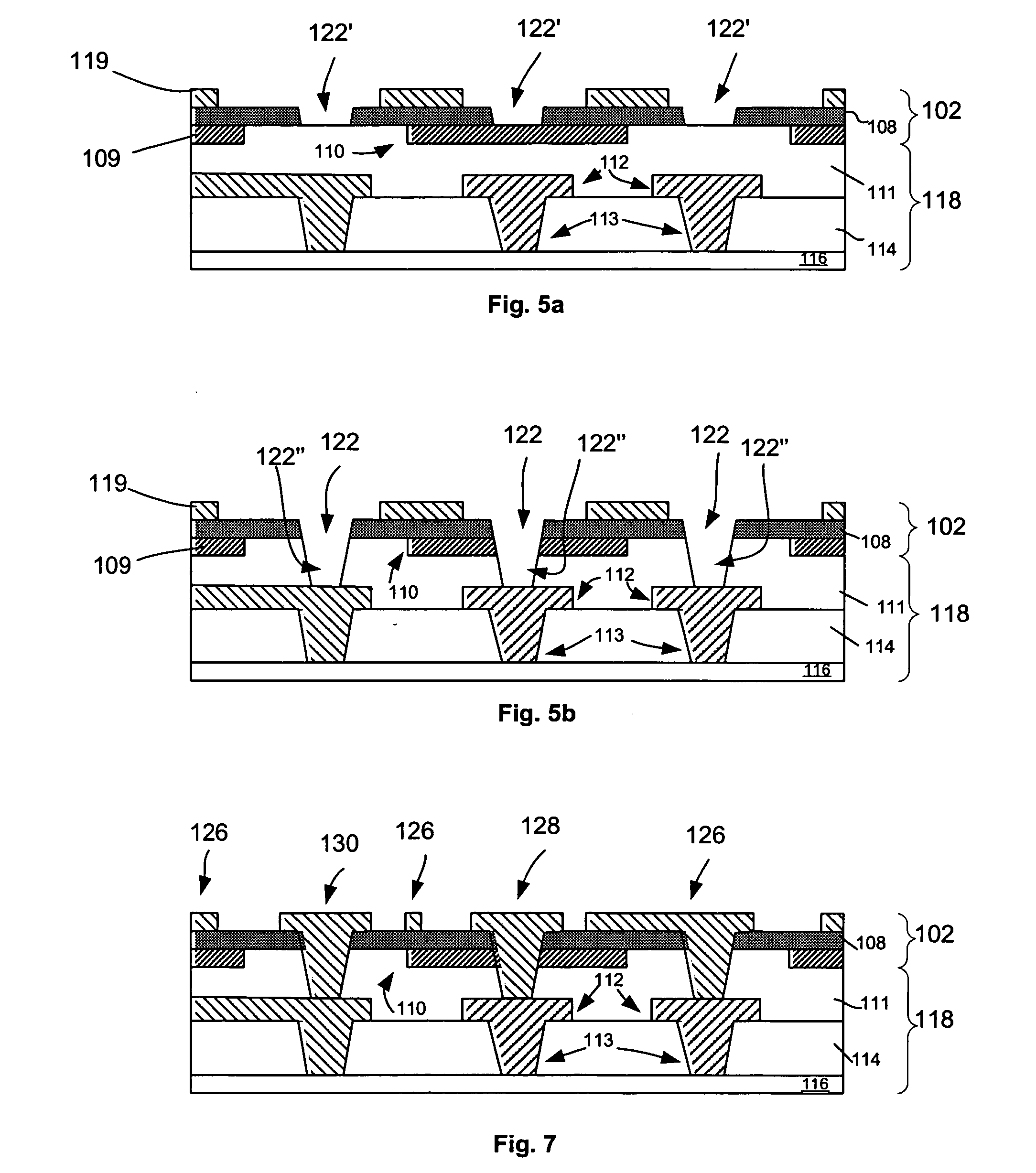 Method of providing a via opening in a dielectric film of a thin film capacitor