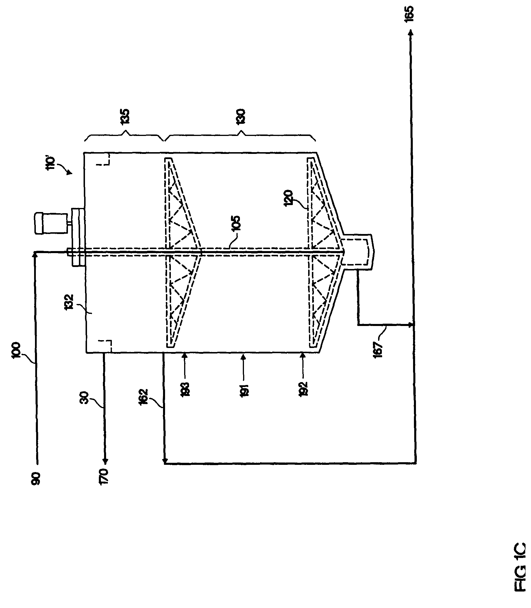 Upflow reactor for enzymatic hydrolysis of cellulose