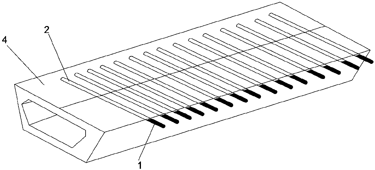 Road snow melting system with inorganic medium heat pipe based on ground temperature and solar energy and using method of road snow melting system