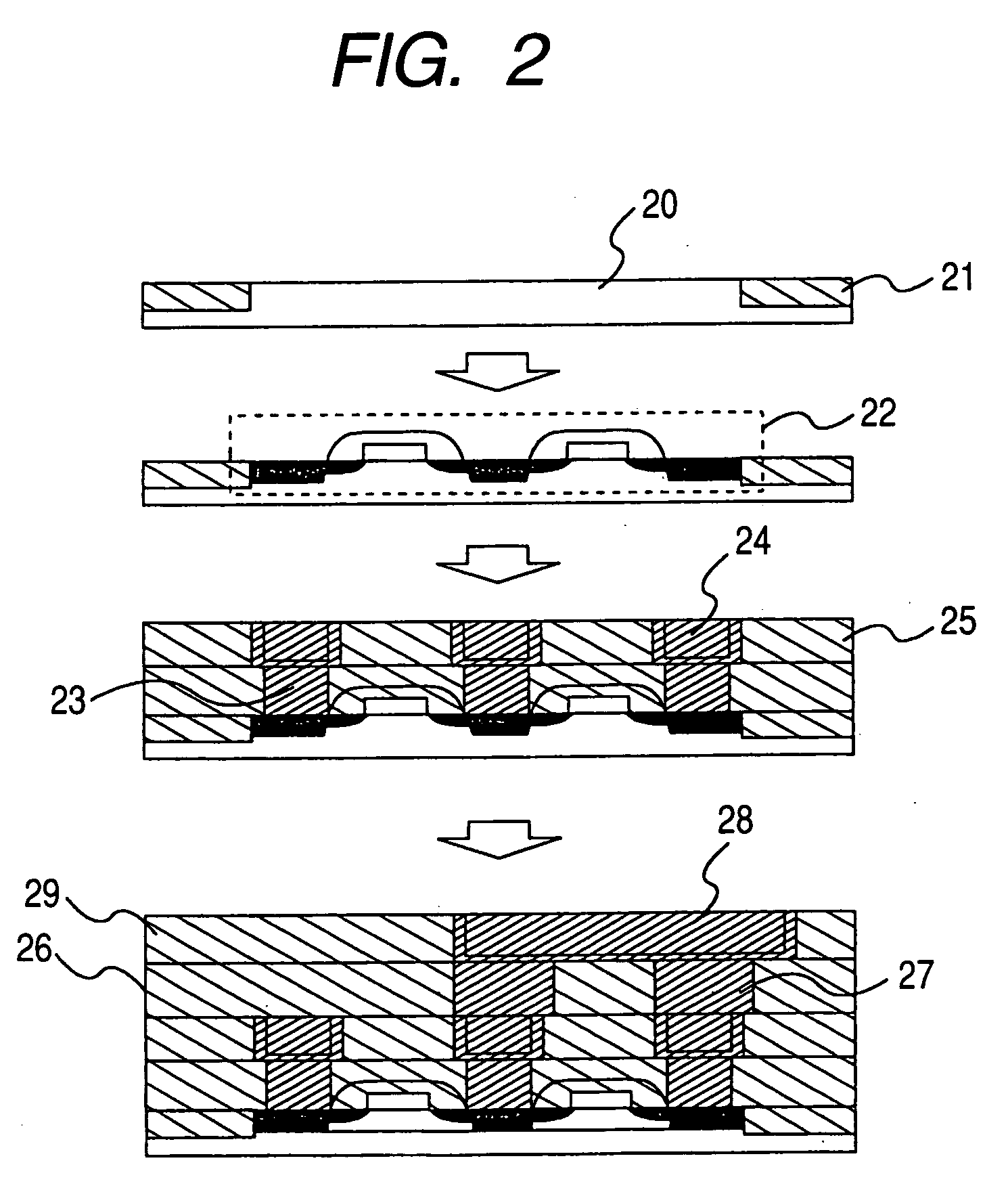 Method for producing electronic device