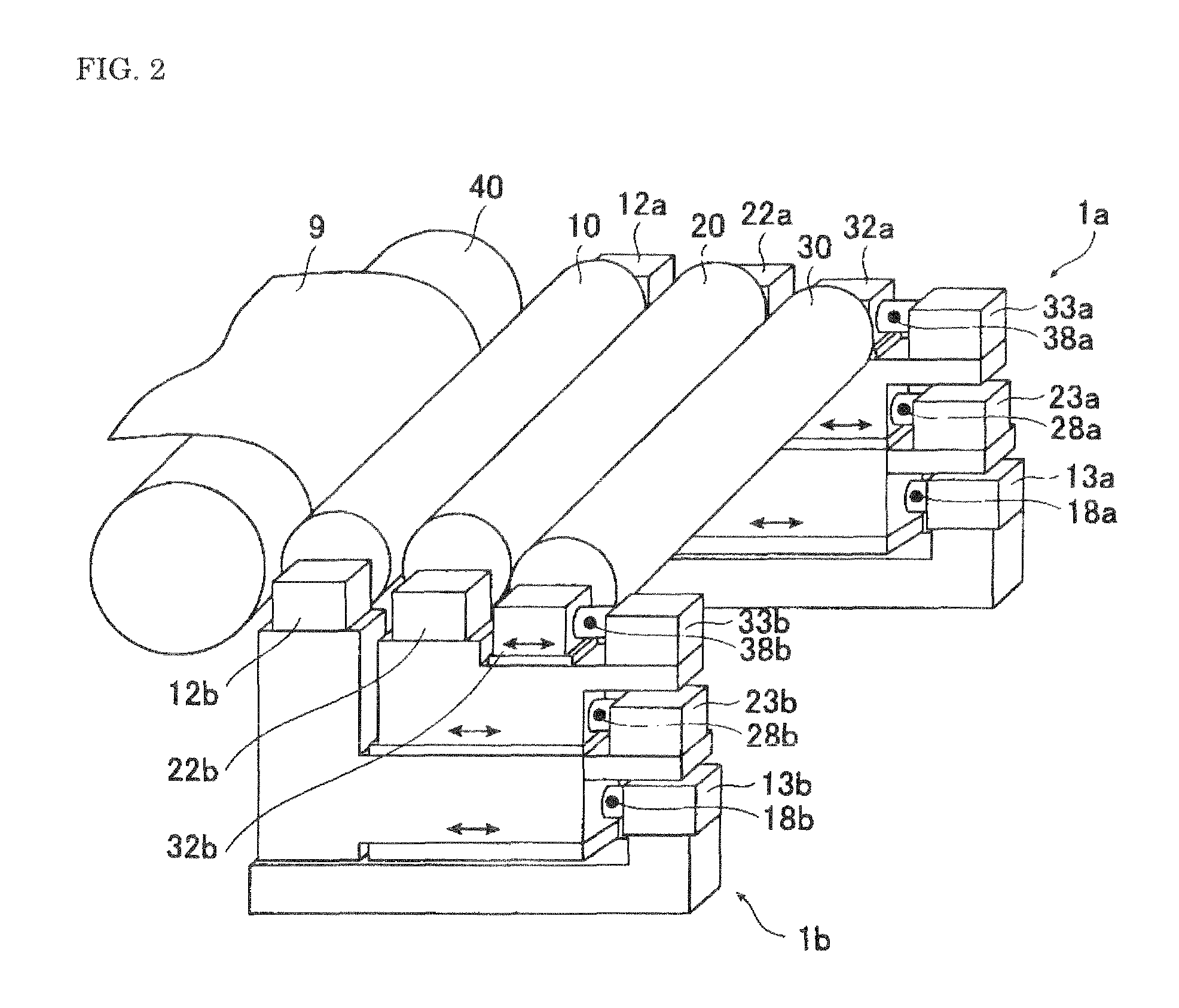 Roll coating apparatus and method for producing a coated metal strip