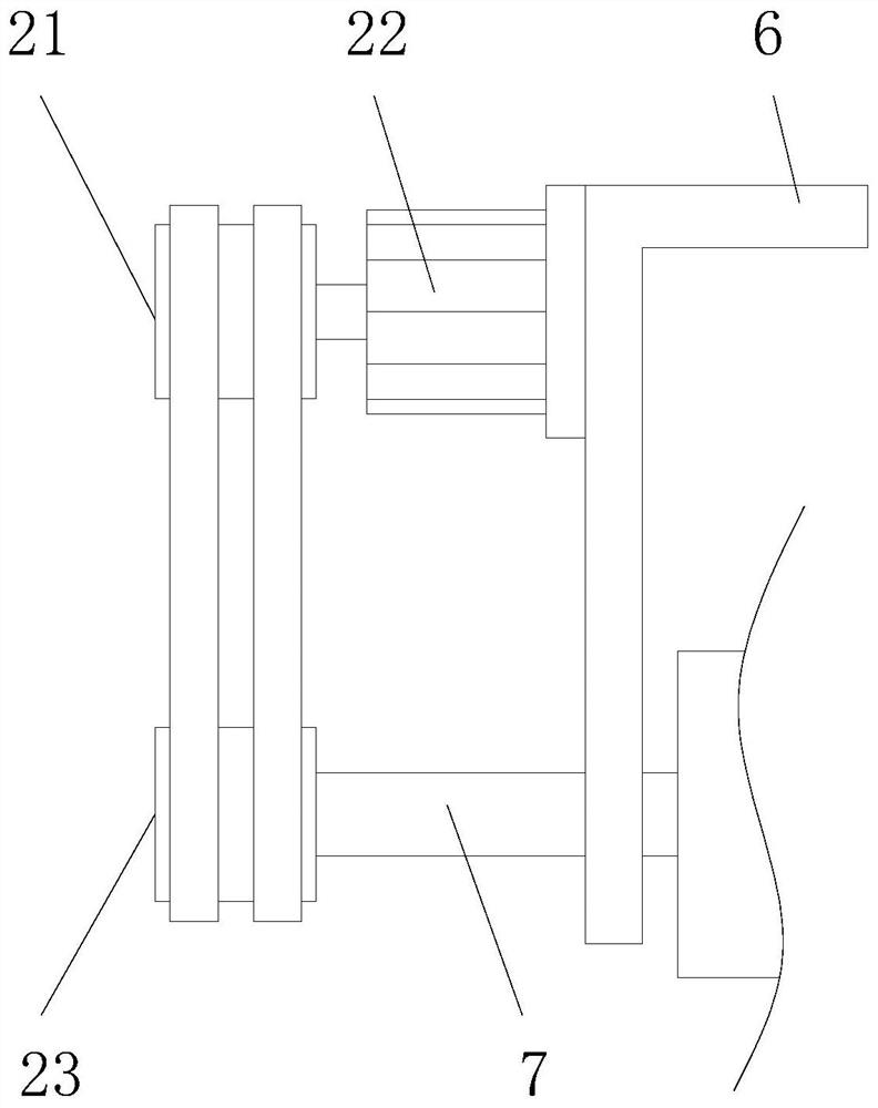 Cleaning device for production and machining of metal protective fences