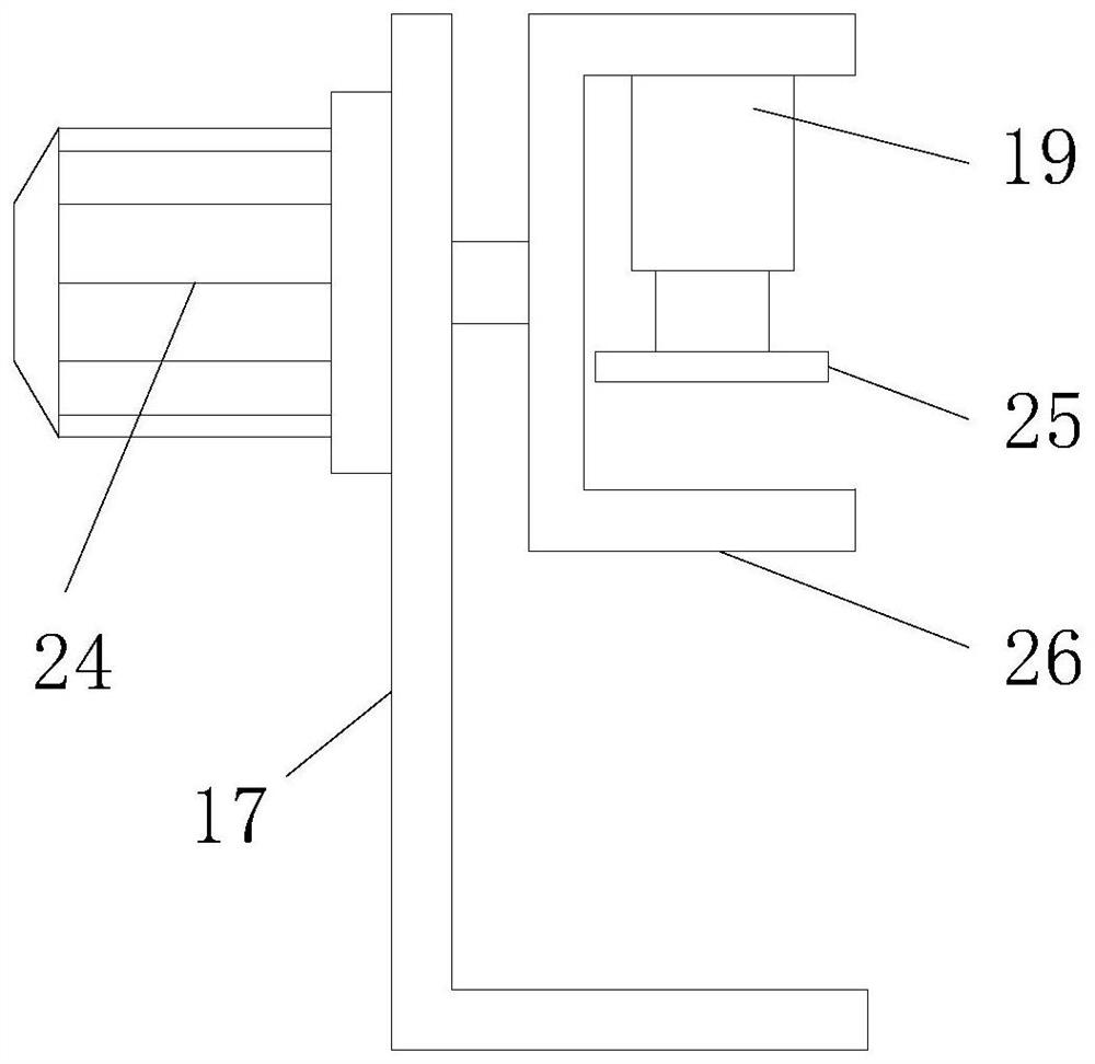 Cleaning device for production and machining of metal protective fences