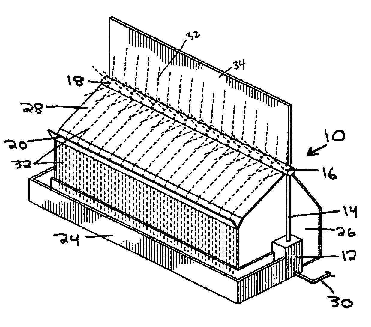 Rainfall simulation apparatus