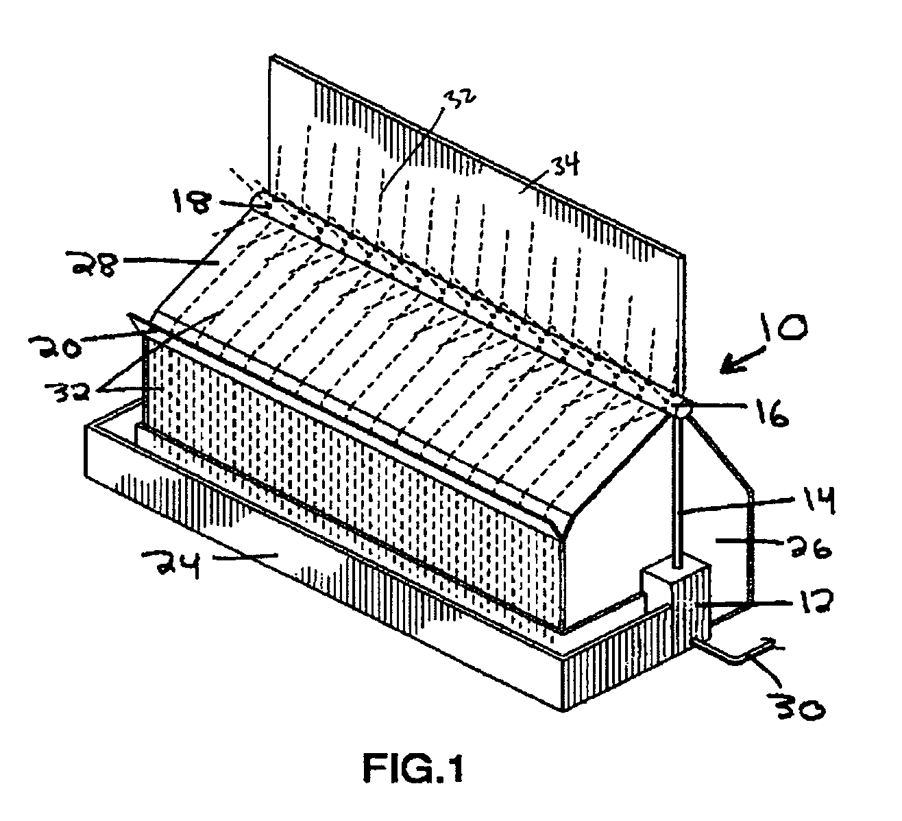 Rainfall simulation apparatus