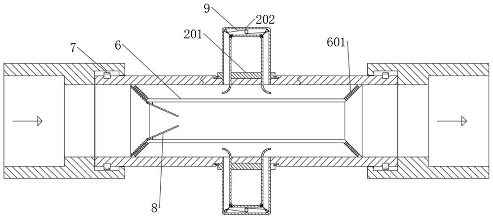 Drip irrigation device for agricultural irrigation