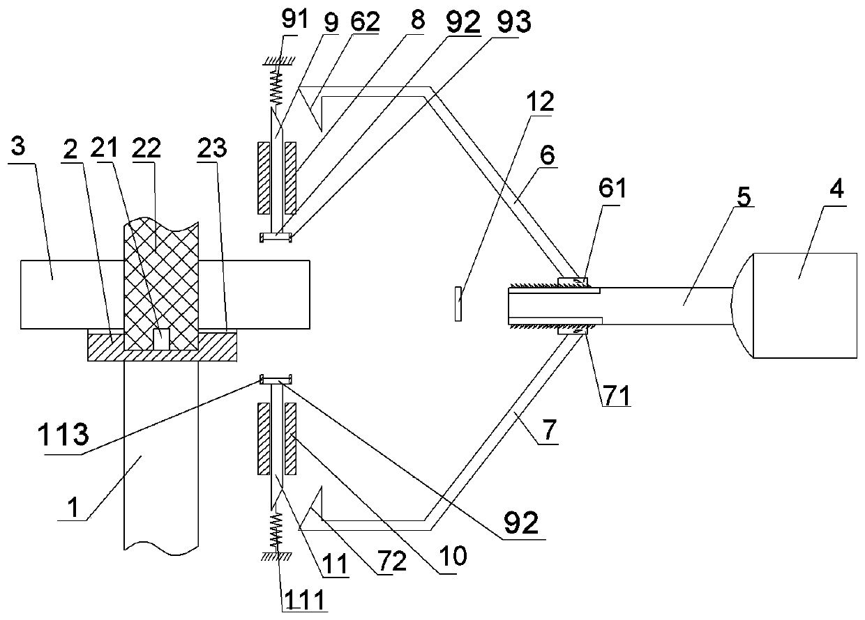 Ring workpiece marking device