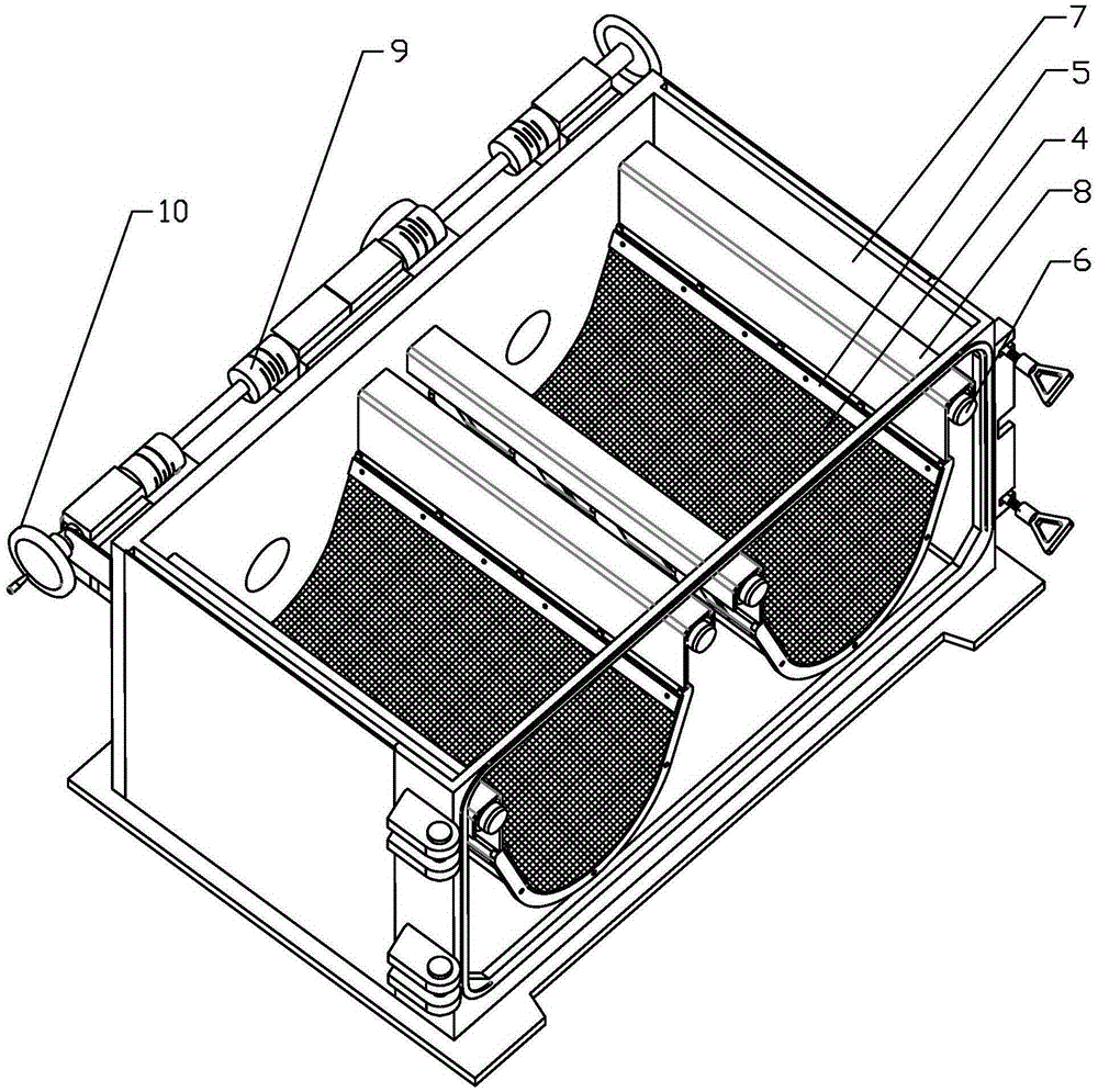 Granulate machine screen and screen mechanism of swing type granulate machine with screen