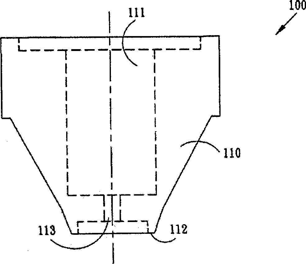 Flat suction nozzle and chip fetching/laying machine as well as semiconductor test method thereof