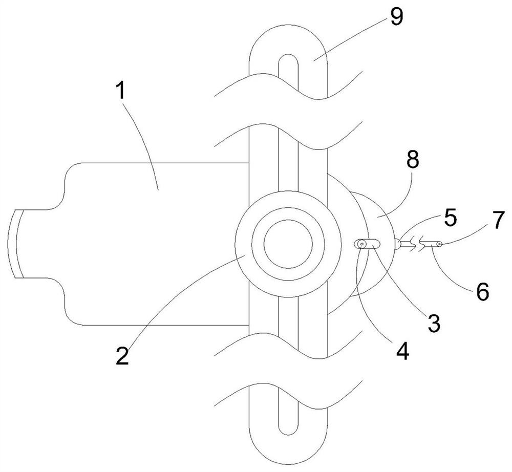 Intelligent ostomy bag leakage early warning processing system