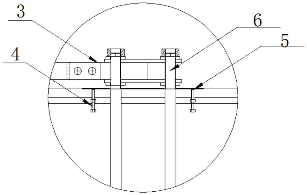 Pre-levelled tower footing foundation and leveling construction method therefor